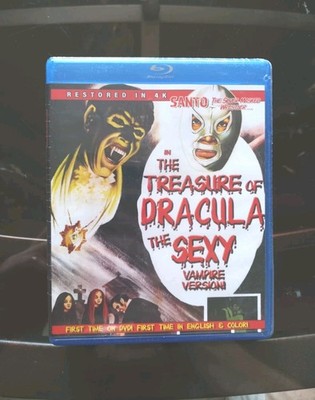 The Treasure of Dracula: The Sexy Vampire Version (Blu-ray, 1969) NEW! - Santo