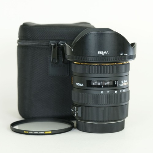 Sigma 10-20mm F3.5 EX DC HSM for Canon EF APS-C Ultra Wide Zoom (With Filter)