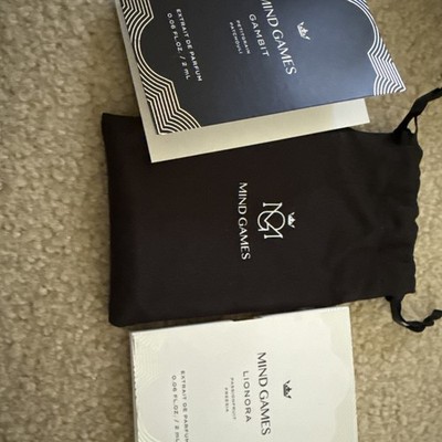 Mind Games Gambit And Lionora Samples With Pouch