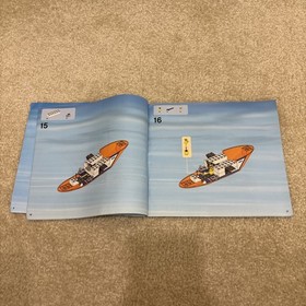 LEGO City 60015 Coast Guard Plane Building Set Instruction Manual Booklets