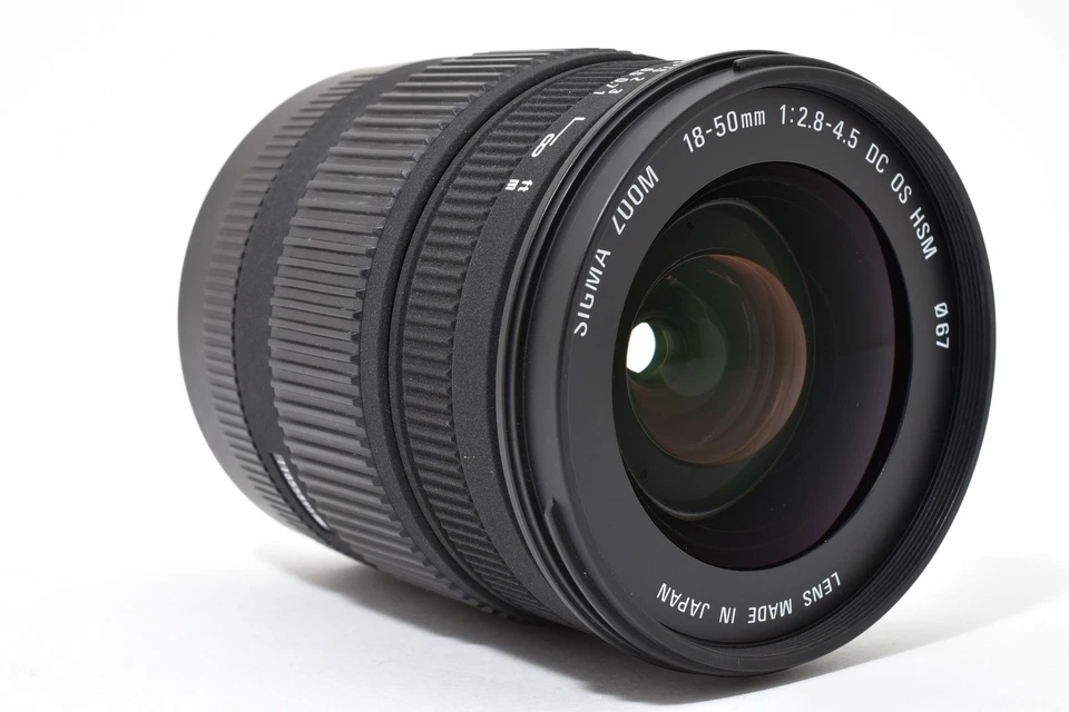 西格玛 DC 18-50 毫米 F/2.8-4.5 HSM OS 变焦镜头适用于佳能 [Exc+++] #2651486A — 第 4/4 张图片