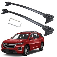 Roof Rack Cross Bars, Replacement for Chevy Chevrolet Traverse 2022 2023 2024...