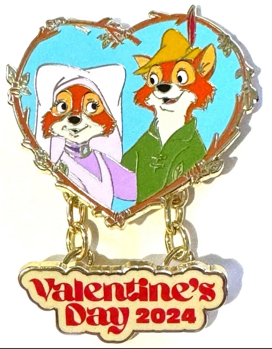 Valentine's Day Disney Theme Park Pins, Patches & Buttons (1968