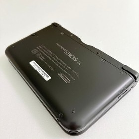 Nintendo 3DS XL LL Black Working Tested Japanese Version Console w/ Stylus