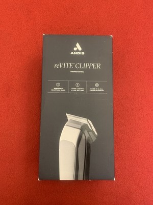 Andis 86100 reVITE Cordless Lith-Ion Adjustable Fade Hair Clipper -NEW (Read) a6