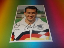 Pierre Littbarski DFB 1.FC Cologne signed autograph on 20x28 photo