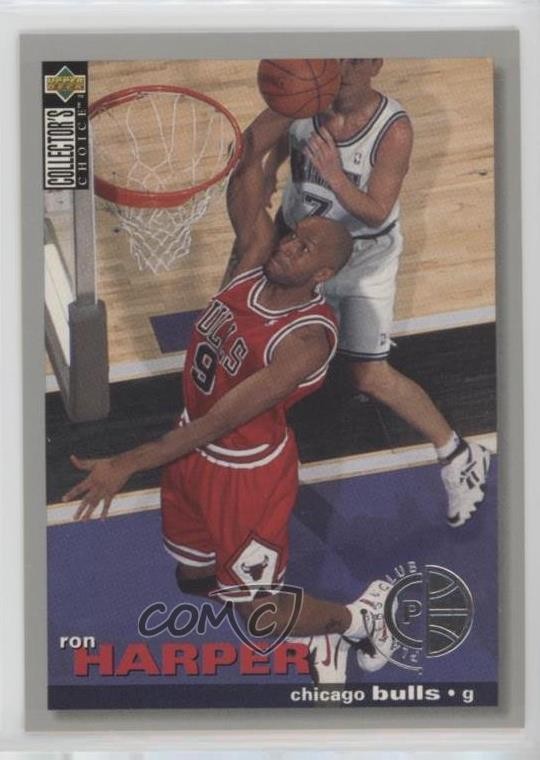 1995-96 Upper Deck Collector's Choice Player's Club Ron Harper #159 a8m