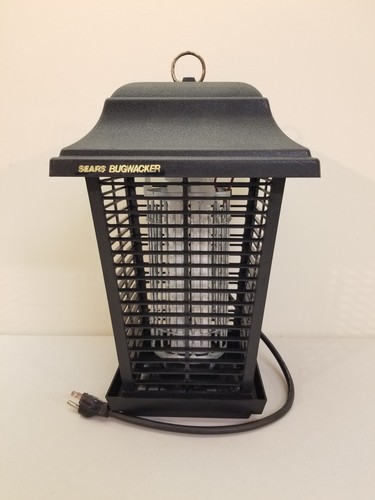 Vtg. 80s SEARS Electronic Insect Killer Bug Zapper Model 833.14025 - EXCELLENT!