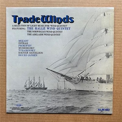 HALLE WIND QUINTET TRADE WINDS LP 1976 - Nice clean copy - Norwegian and Adelaid
