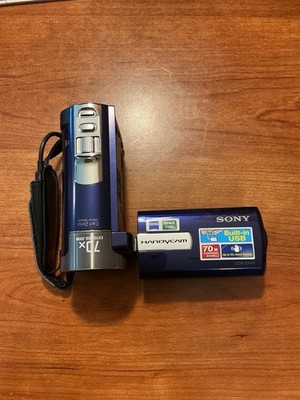 Sony DCR-SX45 Camcorder -  Blue Please READ Repair or parts ONLY