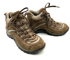 The North Face Womens Hiking Shoes Boots Brown A788 T177 551044 - Size 7