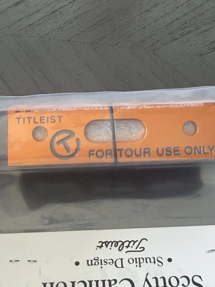 Herramienta Titleist Scotty Cameron Putting Path Orange Circle T Tour solo uso NUEVO B3 Foto 4 de 4