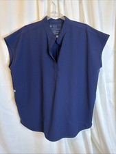 FIGS Rafaela oversized SMALL scrub top women POCKETS Technical Collection