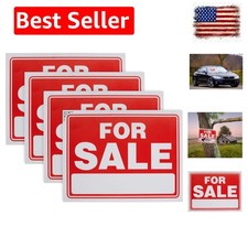 9" X 12" Sale Sign for Car and Auto Sales - Rust Free Clear and Visible Text ...