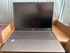 Open box. Acer Chromebook Plus 514 14  Laptop Intel Core 3 8GB 512GB