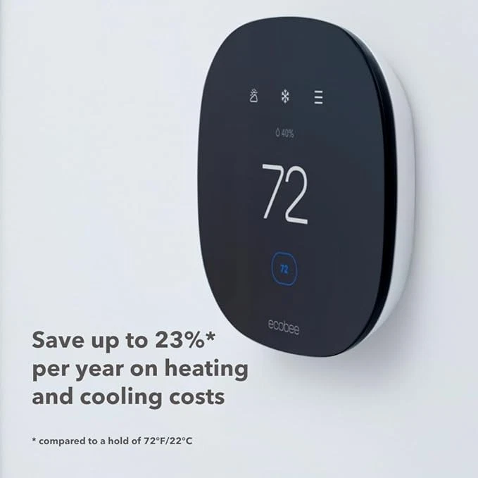 Ecobee3 Lite Programmable Smart Thermostat Alexa Google - Scratch & Dent - Image 4 of 4