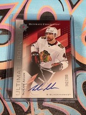 Nolan Allan 142/299 Ultimate Rookies Auto 2024-25 Upper Deck Ultimate (CH)