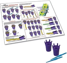 Pepperell Stretch Band EZ Looper Bracelet Maker, Purple