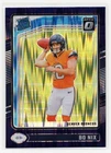 Bo Nix 2024 Panini Donruss Optic #209 RC Purple Shock Prizm