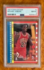1987 Michael Jordan Fleer Sticker #2 Card PSA NM-MT 8