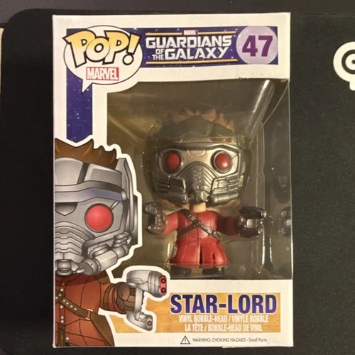 Funko Pop! Vinyl Marvel Guardians of the Galaxy Star-Lord Bobblehead Figure #47