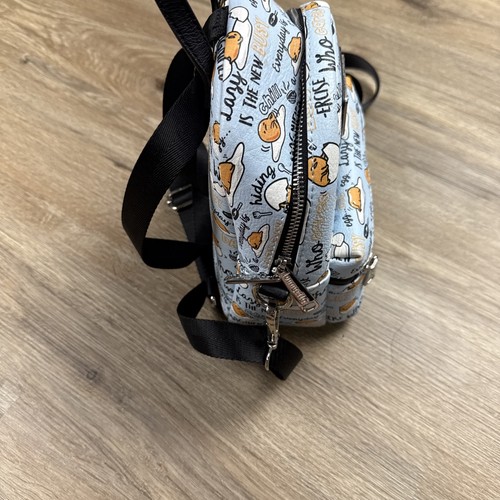 Sanrio Gudetama x Loungefly Edition All Over Print Mini Backpack - Light Blue - Picture 5 of 8