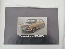 new Austin 2200.1800. Brochure .1972.Landcrab.  Collectors condition