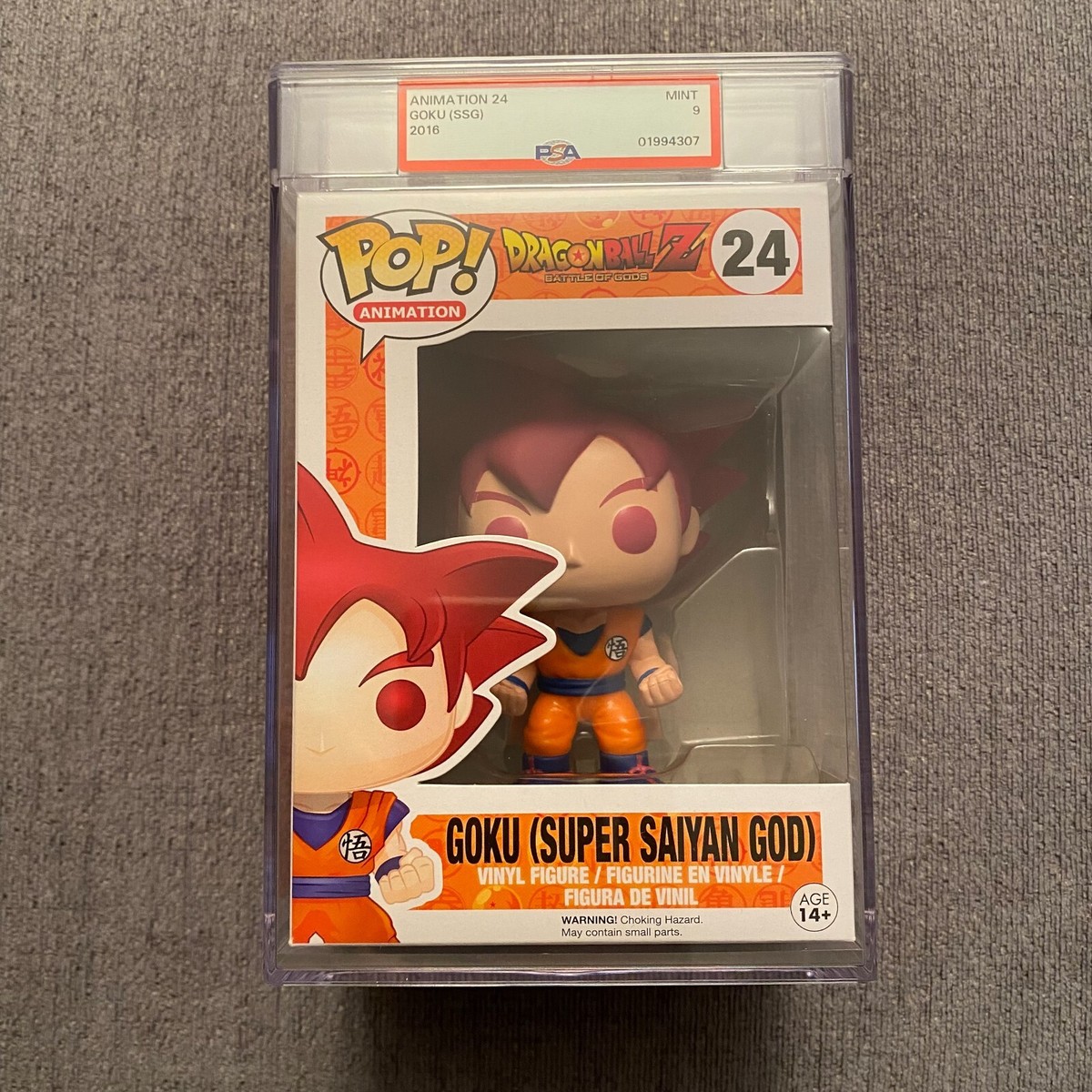 Ssg Goku Funko Goku God Super Saiyan God Goku Pop Vinyl Funko Pop - Main Image
