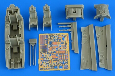 Aires 4780 - 1:48 F-15D Eagle cockpit set (late v.) for GWH - Neu