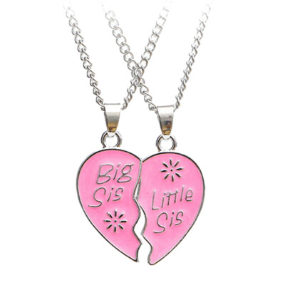 Coeur Sœur Collier Sœur Colliers Soeur Colliers Assortis en ligne Sis Bijoux