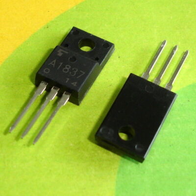 10 PCS 2SA1837 TO-220F A1837 Power Amplifier Applications PNP Transistor #T7*