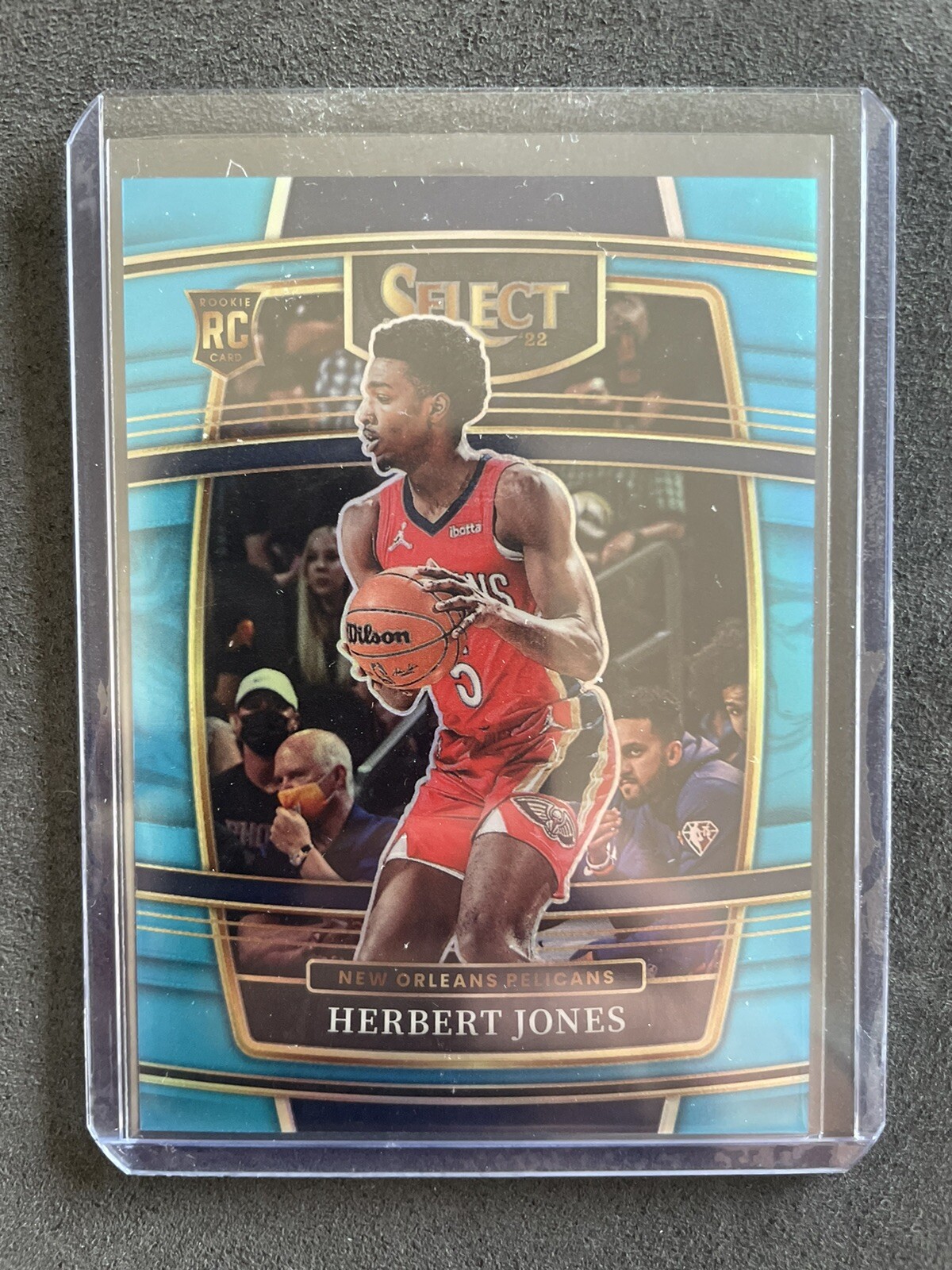 Herbert Jones 2021-22 Select Concourse RC Rookie Card Light Blue Prizm /299
