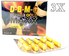 3x DBMG Double GOLD Maxx Restore Increase Sexual Performance Delay Ejaculation