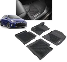 New Genuine Toyota Corolla 4pc All-Weather Rubber Floor Mats PT908-02170-02