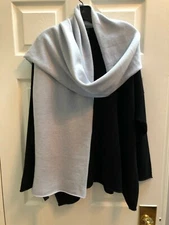 NWT Eileen Fisher Morning Glory  Recycled Cashmere Scarf Wrap Current! $178.00