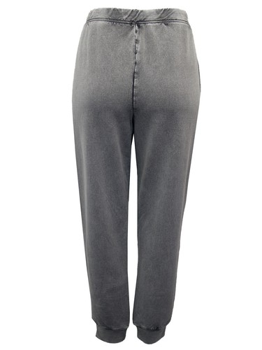 Ladies Pure Cotton Cuffed Hem Joggers - Size 10 to 18 (S to 1X) - Picture 3 of 4