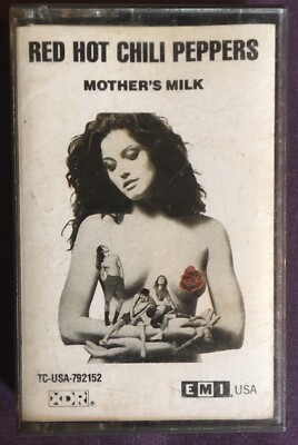 Red Hot Chili Peppers 1989 Mothers Milk Cassette Mint