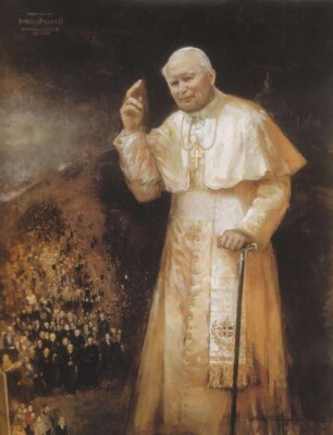 POPE SAINT PAUL JOHN II Amazing 8 x 10'' ULTRA PREMIUM Print CATHOLIC VATICAN #B