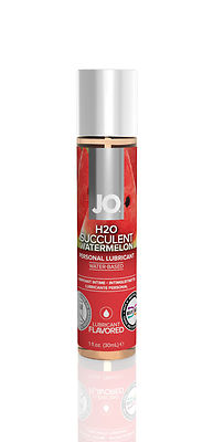 Jo H2O Flavored Lubricant Succulent Watermelon 1oz - Personal Lube