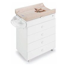 ASIA 915006 C264 Dogs Cam Wooden Chest Changing Table Bath