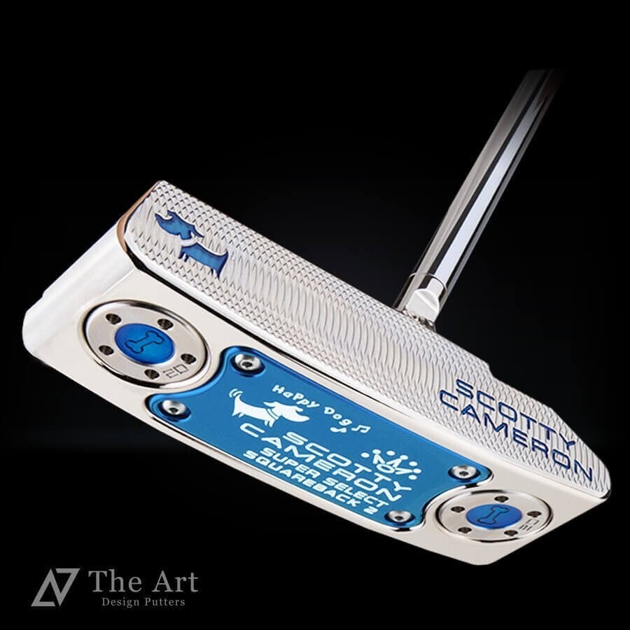 SCOTTY CAMERON 2023 Super Select Square Back 2 Happy Dog SCOTTY CAMERON 2023 Super Select Square Back 2 Happy Dog