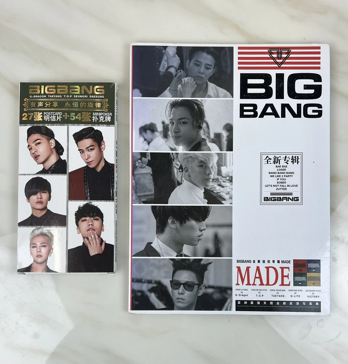KPOP BIGBANG Pre-Owned Lot MADE Album Picture Book + Asstd.