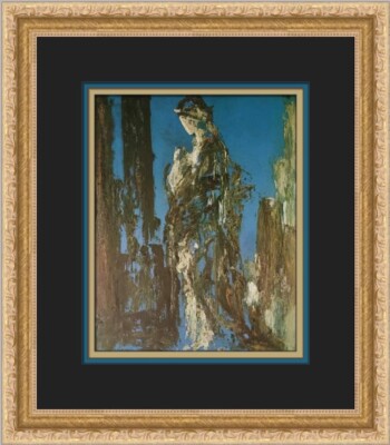 Gustave Moreau Helen Custom Framed Print