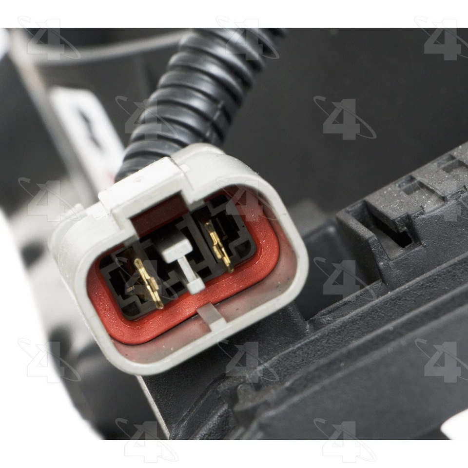 Para 2007-2011 Nissan Versa conjunto de ventilador de refrigeração do motor 4 estações 2008 2009 2010 - Imagem 4 de 4