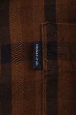 Aquascutum London Classic Short Sleeve Club Check Shirt Size M-L