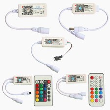 Bluetooth/Wifi LED Controller IR Remote For 5050/3528 RGB/RGBW LED Strip Light