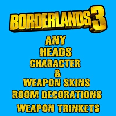All Platforms Borderlands 3 Any Available Cosmetic Piece*