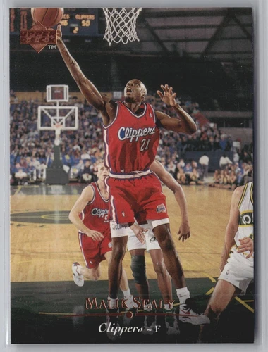 1995 Upper Deck Basketball Malik Sealy #74