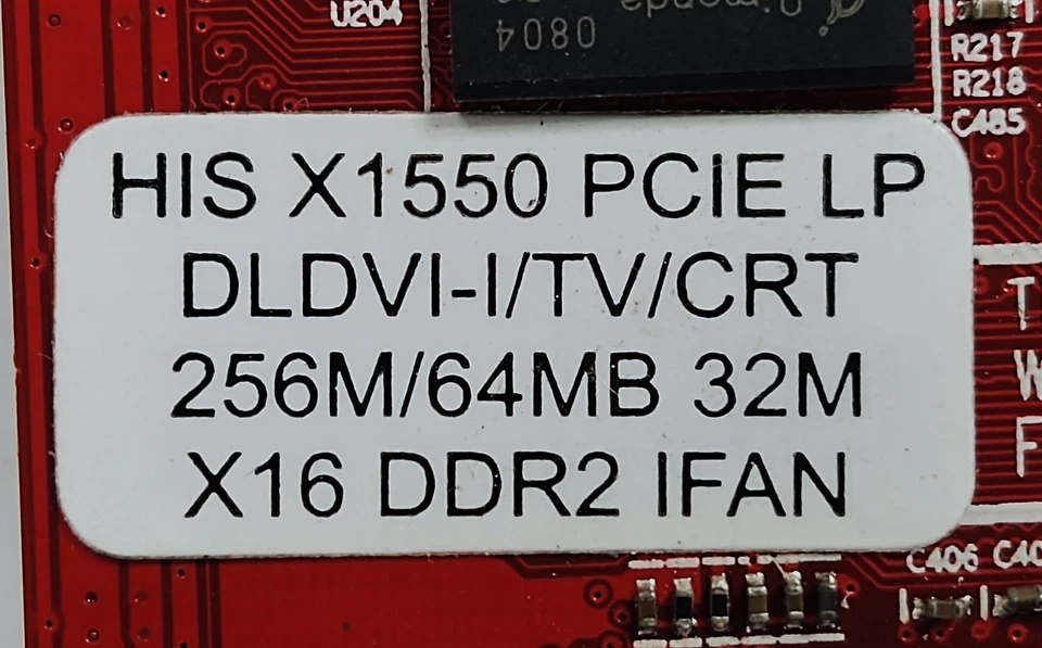 AMD X1550 SB5G-0600N 0SB5-32-G 256MB DDR2 ATI RADEON Graphics Card - Image 3 of 4