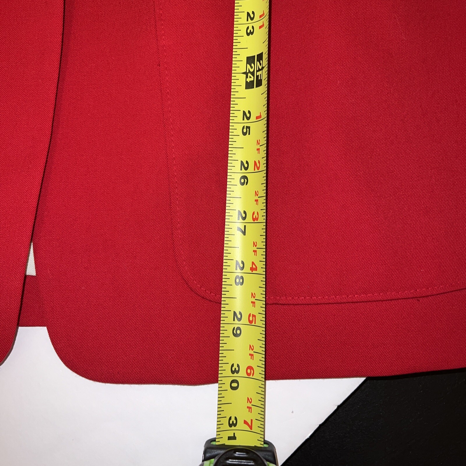 Pendleton Virgin Wool Jacket Red Size 12 Lined Bu… - image 14